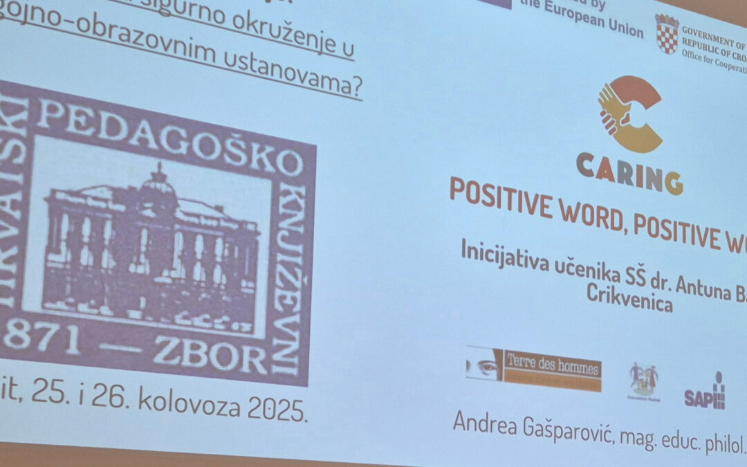 Nastavnica Andrea Gašparović održala dva izlaganja na Državnom stručno-znanstvenom skupu u Splitu