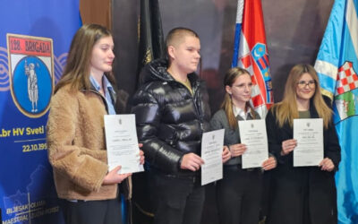 Adnan Beganović izuzetno uspješan na literarnom natječaju “Moj nono i tata u obrani Hrvatske na području Like u Domovinskom ratu”